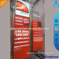 Custom design metal structure led display Merez gas station price board